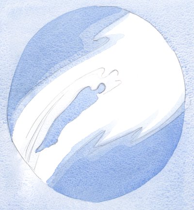 Vastauksena rukoukseen enkeli syöksyy Jeesuksen uskollisen ystävän sielun luo ja kohottaa hänet nopeasti tervehtimään Jeesusta taivaassa., 2001 (paperilla) tekijältä Elizabeth Wang