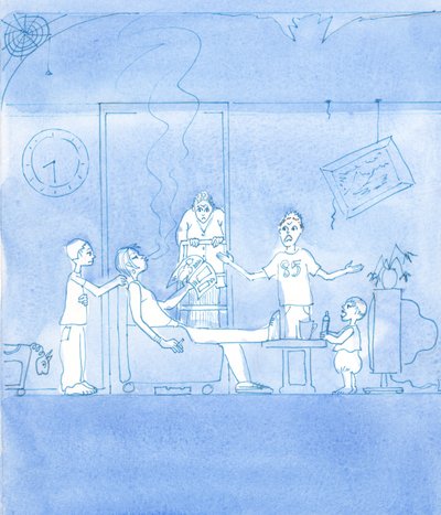 Se on Jumalan tahto, että täytämme velvollisuutemme lähiomaisiamme kohtaan, 2002 (w/c paperilla) tekijältä Elizabeth Wang
