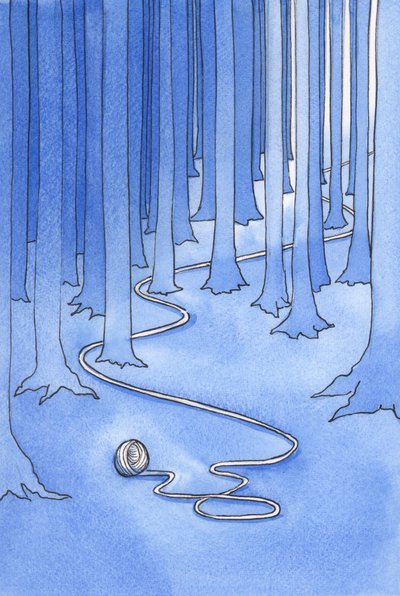 Päivittäiset tehtävämme ovat kuin kultainen lanka, joka osoittaa meille Jumalan tahdon ja johtaa meidät taivaaseen, 2001 (paperilla) tekijältä Elizabeth Wang