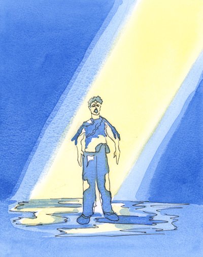 Jotkut ihmiset, vaikka he ovat pelastuneet, näkevät kuollessaan selvästi, kuinka huonosti he ovat valmistautuneet taivaaseen, ikään kuin heillä olisi likaiset vaatteet - koska he ovat laiminlyöneet katumuksen ja rukouksen, 2004 (w/c tekijältä Elizabeth Wang