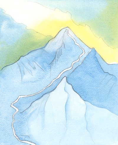 Joku, joka puhuu Mount Everestistä, on uskomisen arvoinen, jos tiedämme, että hän on seurannut oikeaa tietä, 2003 (paperilla) tekijältä Elizabeth Wang