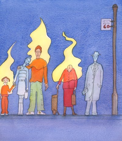 Kristuksen Henki asuu niissä, jotka ottavat Hänet vastaan uskolla ja rakkaudella, 2002 (paperilla) tekijältä Elizabeth Wang