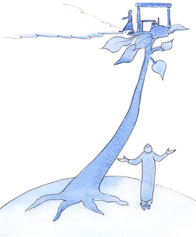 Kasteemme siemenen on tarkoitus kasvaa mahtavaksi kasviksi ja viedä meidät hengellisen elämän korkeuksiin, niin että elämän lopussa on vain lyhyt askel taivaaseen., 2003 (paperilla) tekijältä Elizabeth Wang