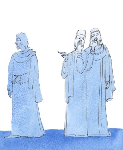 Meidän on säilytettävä sisäinen rauha jokaisessa provokaatiossa, 2004 (w/c paperilla) tekijältä Elizabeth Wang