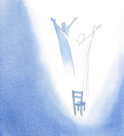 Kun sanoin: "Jeesus on ylistykseni", Kristus kohotti minut ilossa, 2000 (paperilla) tekijältä Elizabeth Wang