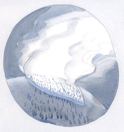 Missä tahansa sielu luovuttaa henkensä Jumalan työn ja kunnian vuoksi, Jumalan valtakunta koskettaa tätä maata, ja Jumala todella hallitsee., 2001 (w/c paperilla) tekijältä Elizabeth Wang