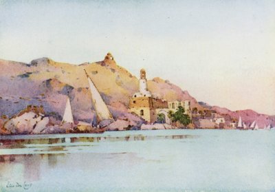 Bellal, Nubia (väri litho) tekijältä Ella Du Cane