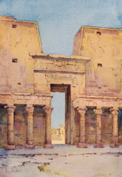 Edfu (värinen lito) tekijältä Ella Du Cane
