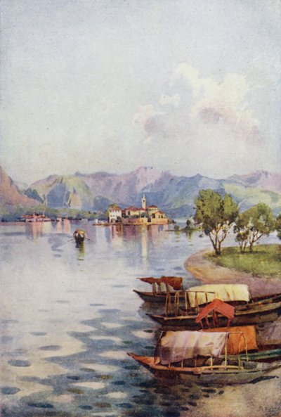 Päivän helteessä (väri litho) tekijältä Ella Du Cane