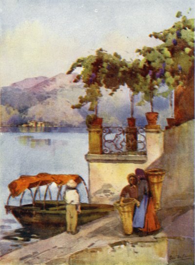 Poistuminen markkinoilta (väri litho) tekijältä Ella Du Cane