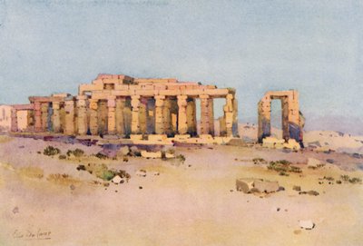 Ramesseum (värinen lito) tekijältä Ella Du Cane
