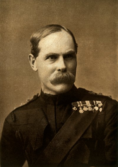 "Kenraaliluutn. Lord Methuen, C.B.", 1900. tekijältä Elliot and Fry