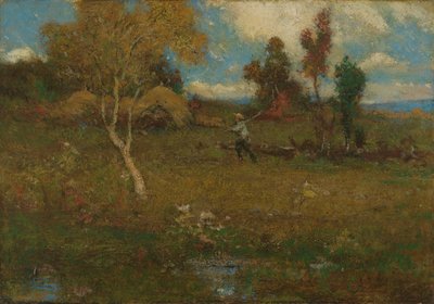 Paluu maatilalta, n. 1915-1920. tekijältä Elliott Daingerfield