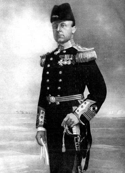 Amiraali Sir John Rushworth Jellicoe, ylipäällikkö, ensimmäinen maailmansota, 1914 tekijältä Elliott and Fry