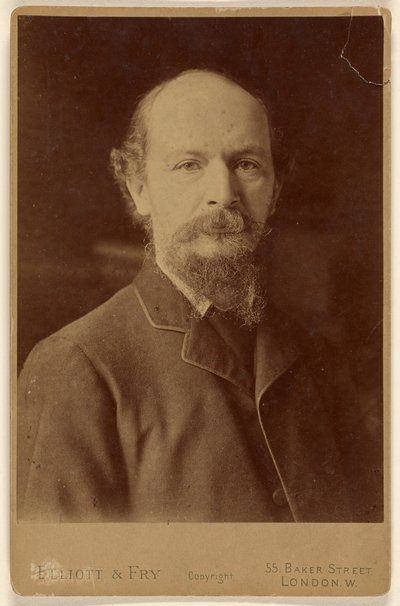 A[legernon] C[harles] Swinburne (1837 - 1909) tekijältä Elliott and Fry