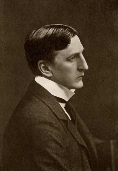 Alfred Edward Woodley Mason, brittiläinen kirjailija, 1910. tekijältä Elliott and Fry