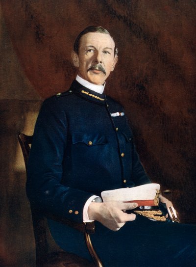 Kenraaliluutnantti Sir HE Colvile, Etelä-Afrikan kenttäjoukkojen 9. divisioonan komentaja, 1902. tekijältä Elliott and Fry