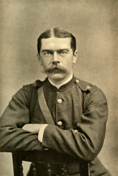 Lord Kitchener Khartumista, c1885, 1901. tekijältä Elliott and Fry