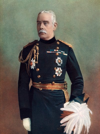 Kenraalimajuri Sir John Carstairs McNeill, Equerry to HM the Queen, 1902. tekijältä Elliott and Fry