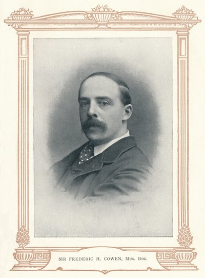 Sir Frederic H. Cowen, Mus. Asiakirja, 1910. tekijältä Elliott and Fry