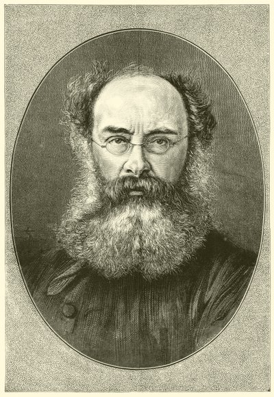 Anthony Trollopen muotokuva tekijältä Elliott und Fry Studio