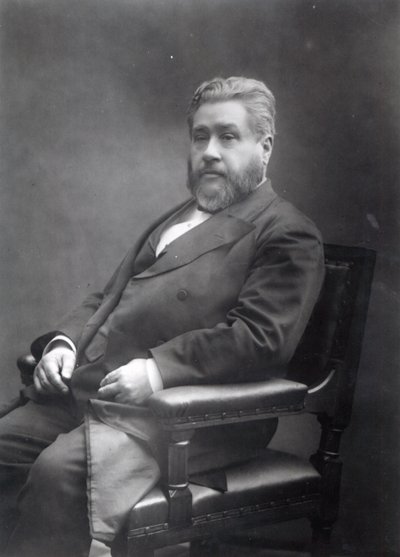 Pastori Charles Haddon Spurgeon tekijältä Elliott und Fry Studio