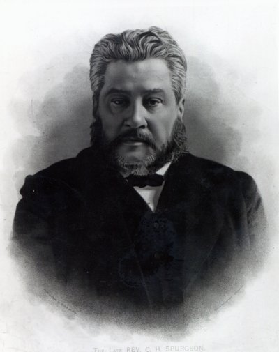 Pastori Charles Haddon Spurgeon, Elliot und Fryn valokuvan jälkeen tekijältä Elliott und Fry Studio