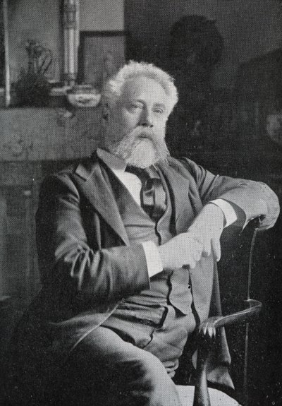 William Ernest Henley tekijältä Elliott und Fry Studio