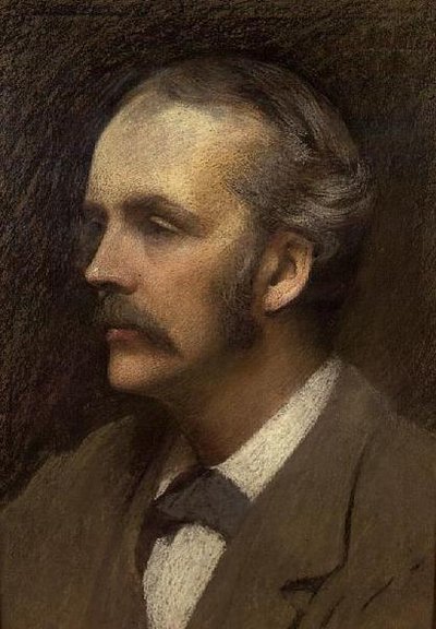 Rt.Honin muotokuva. Arthur Balfour tekijältä Ellis William Roberts