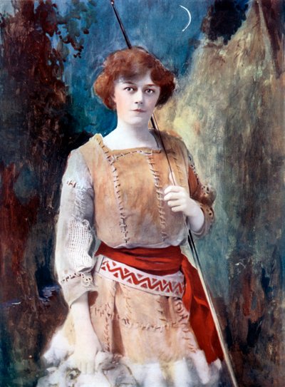 Dame Irene Vanbrugh elokuvassa The Admirable Crichton, c1902. tekijältä Ellis and Walery
