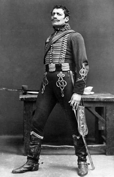 Lewis Waller 1860-1915, englantilainen näyttelijä ja teatterijohtaja, 1900-luvun alku. tekijältä Ellis and Walery