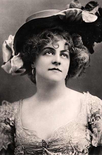 Marie Studholme 1875-1930, englantilainen näyttelijä, 1907. tekijältä Ellis and Walery