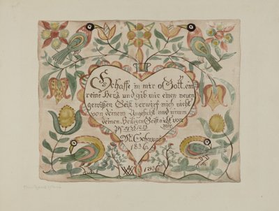 Valaistettu psalmi, n. 1939. tekijältä Elmer R. Kottcamp