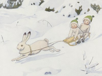 Lumijänis tekijältä Elsa Beskow