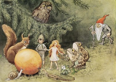 Auringonmuna (1932) tekijältä Elsa Beskow