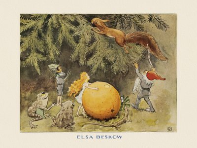 Auringonmuna  Orava tekijältä Elsa Beskow