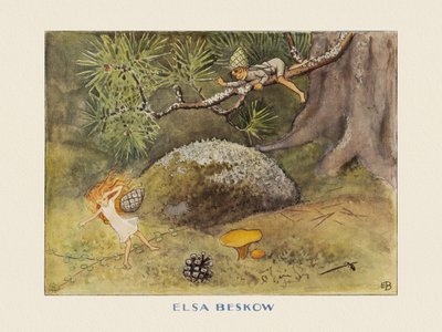 Auringonmuna Kottarna tekijältä Elsa Beskow