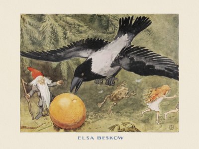 Auringonmuna Kråkan tekijältä Elsa Beskow