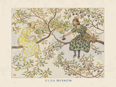 Joulupukin lapset  – Neiti Plommon Boarder tekijältä Elsa Beskow
