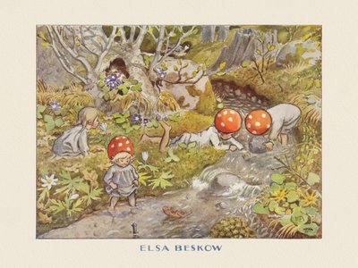 Bäckenin tonttulapset tekijältä Elsa Beskow