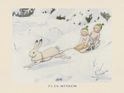 Joulupukin lapset: Lumijänis tekijältä Elsa Beskow