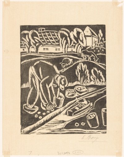 Maatalous tekijältä Else Berg (signed by artist)