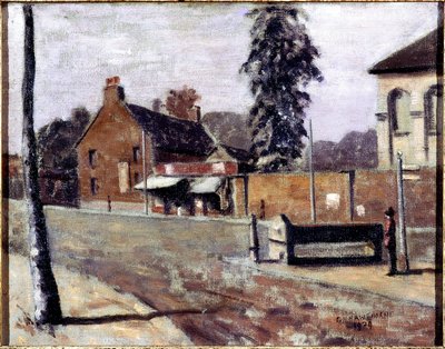 At The Edge of Epping (öljy kankaalle) tekijältä Elwin Hawthorne