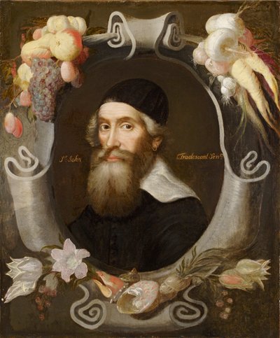 John Tradescant vanhempi, 1600-luku tekijältä Emanuel de Critz