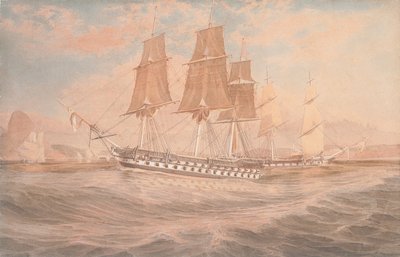 HMS Ganges ja Thetis Rio de Janeirosta tekijältä Emeric Essex Vidal