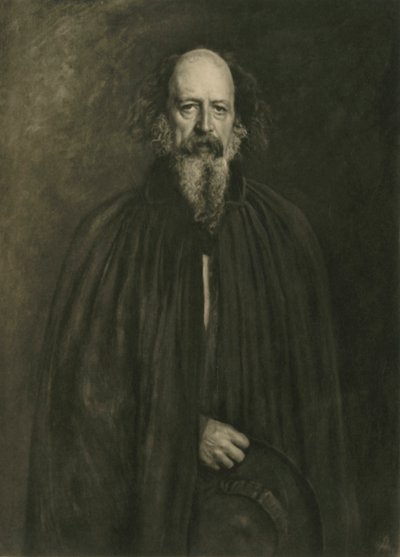 Alfred Lord Tennyson, 1881, 1908. tekijältä Emery Walker