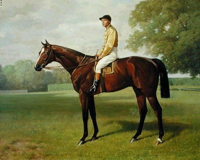"Flying Fox", vuoden 1899 derbyn voittaja, 1899 tekijältä Emil Adam