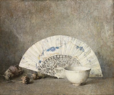 Viuhka, noin 1919 (öljy kankaalle) tekijältä Emil Carlsen