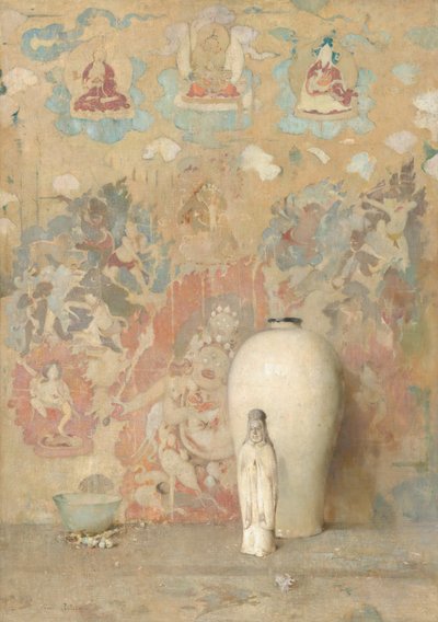 Kuva Thibetistä, n. 1920. tekijältä Emil Carlsen