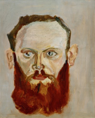 Muotokuva miehestä, jolla on täysi parta tekijältä Emil Hertzka